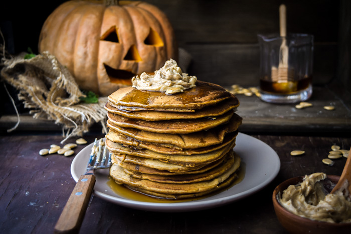 simple pumpkin pancakes