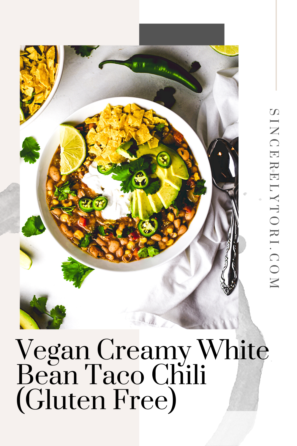 Easy Vegan White Bean Chili