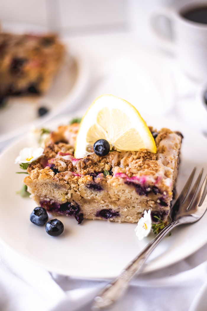 How to make a vegan blueberry gluten free cake