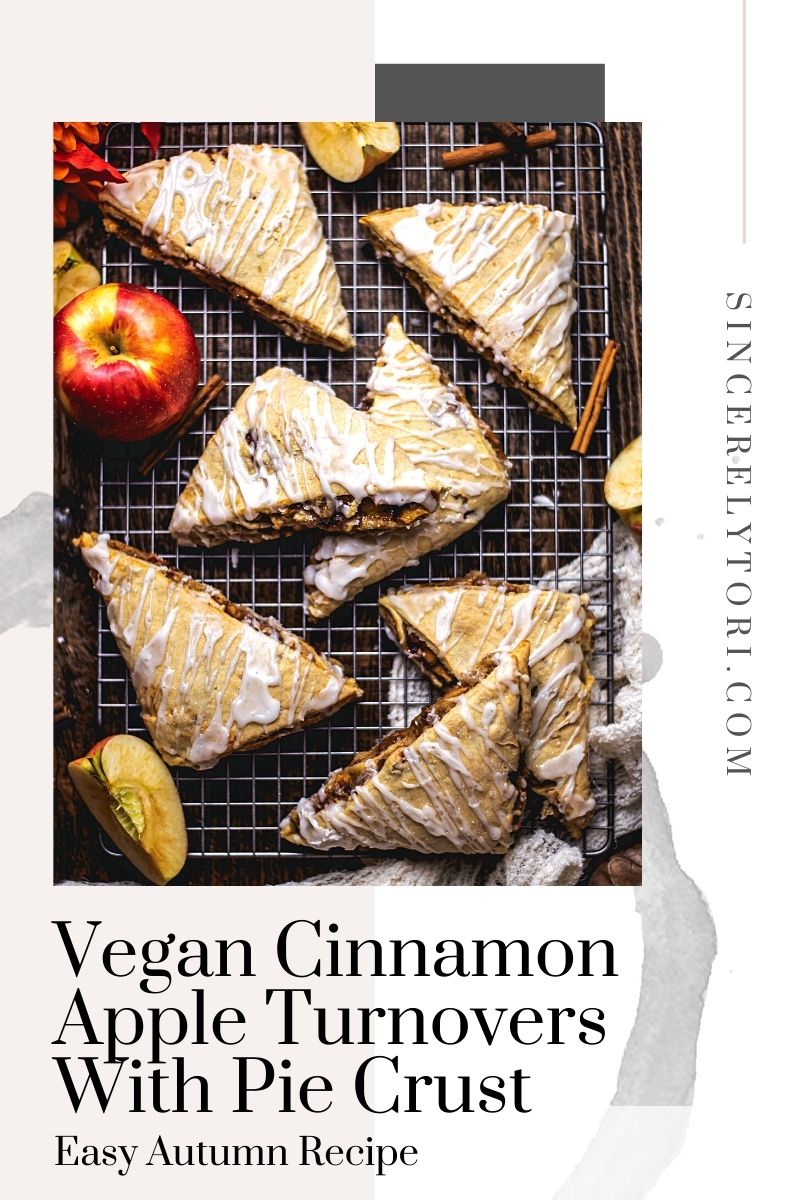 Vegan Cinnamon Apple Turnovers With Pie Crust